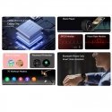 Kieslect Kr Calling Smart Watch with Fintess tracker Hear rate & Sp02 monitor 1.32'' Amoled Black