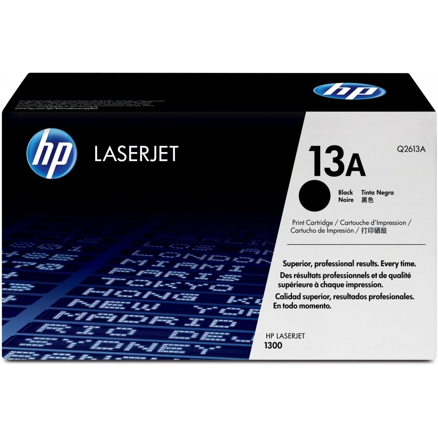 HP 13A -laservärikasetti, musta