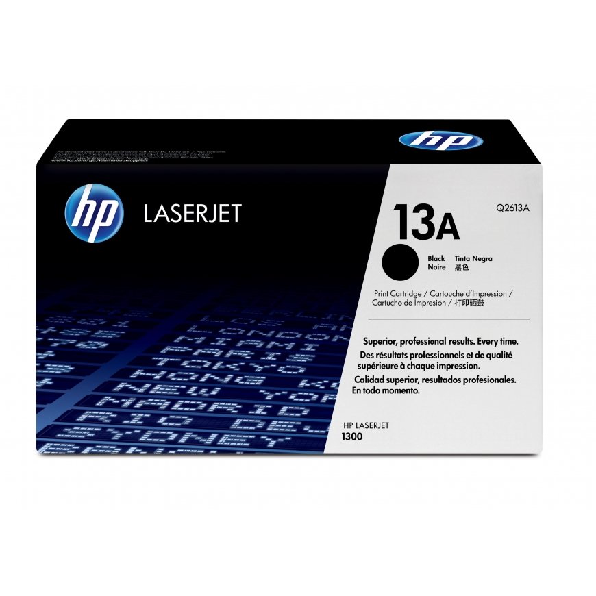 HP 13A -laservärikasetti, musta – 12