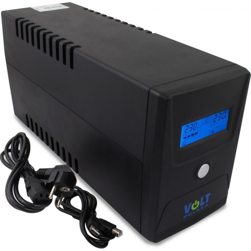 VOLT POLSKA Zasilacz warryjny MicroUPS 800VA/480W