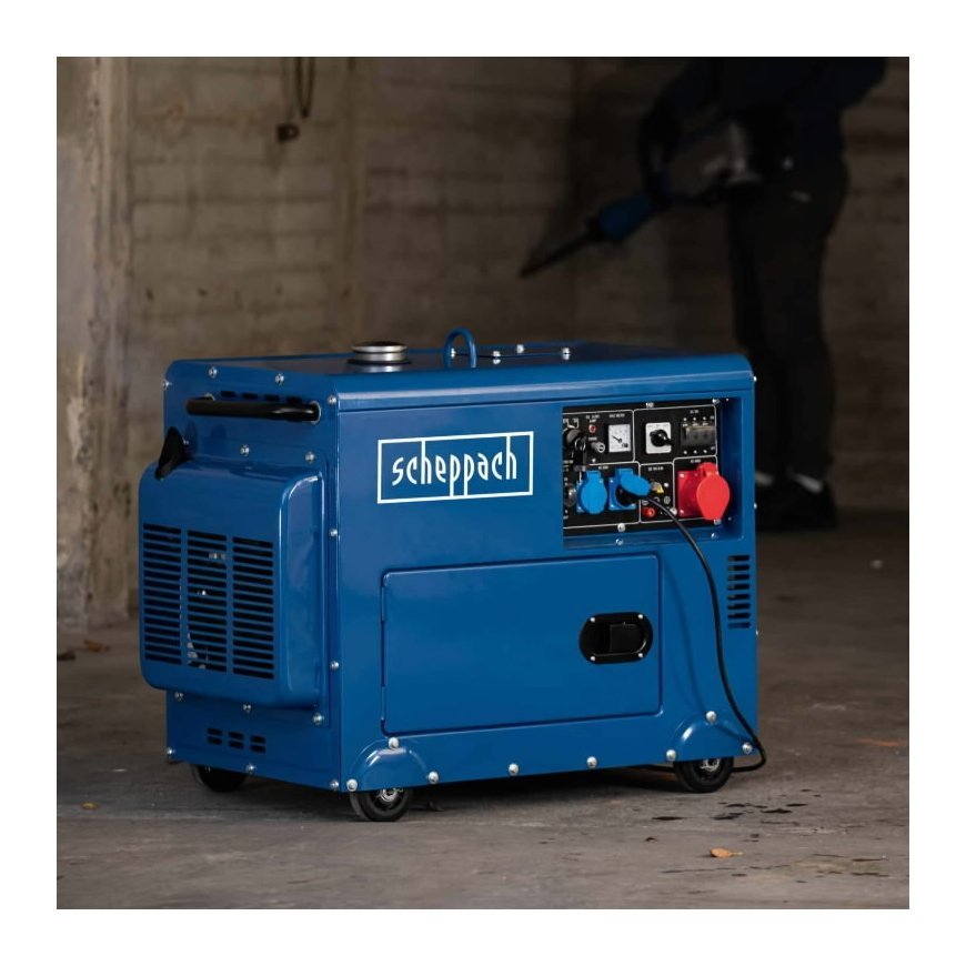 Elektrigeneraator diisel SG5200D, Scheppach – 2