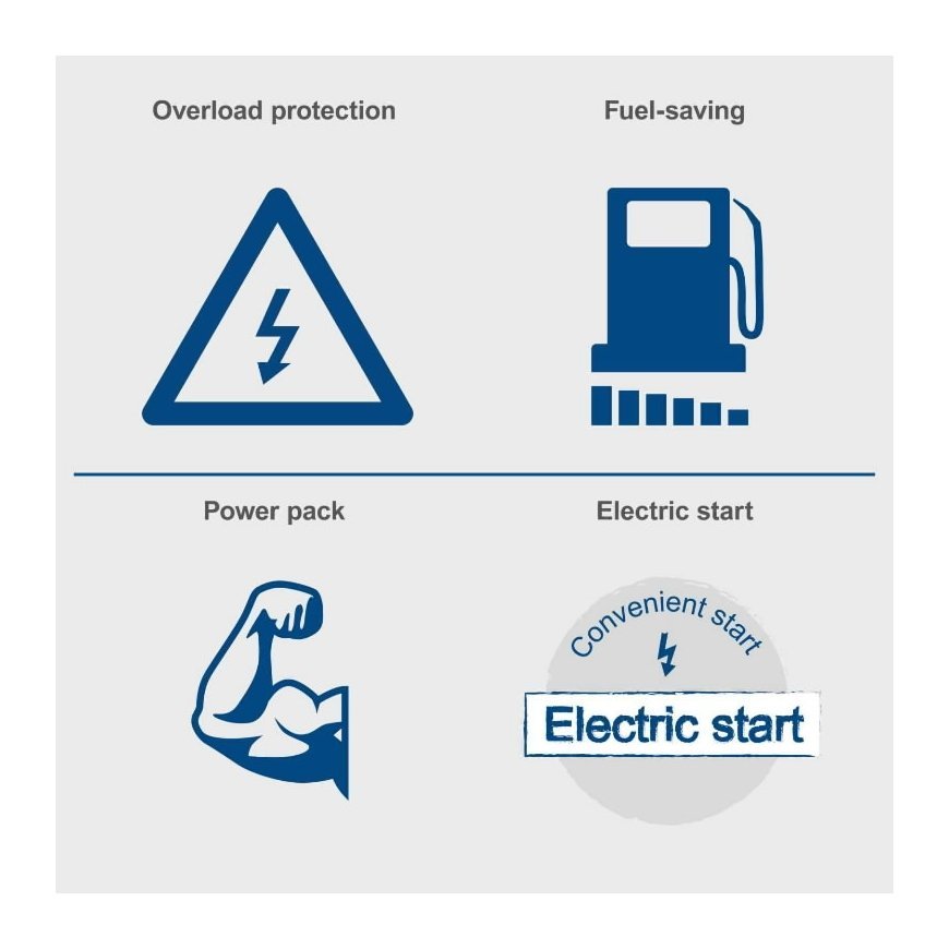 Electric generator diesel SG5200D, Scheppach – 5