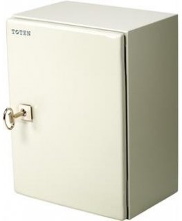 TOTEN, lockable wall cabinet with cable access, 300x210x400mm, IP66 / CB-3040