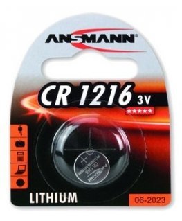 Ansmann 3V Lithium CR1216 Батарейка одноразового использования Литиевая