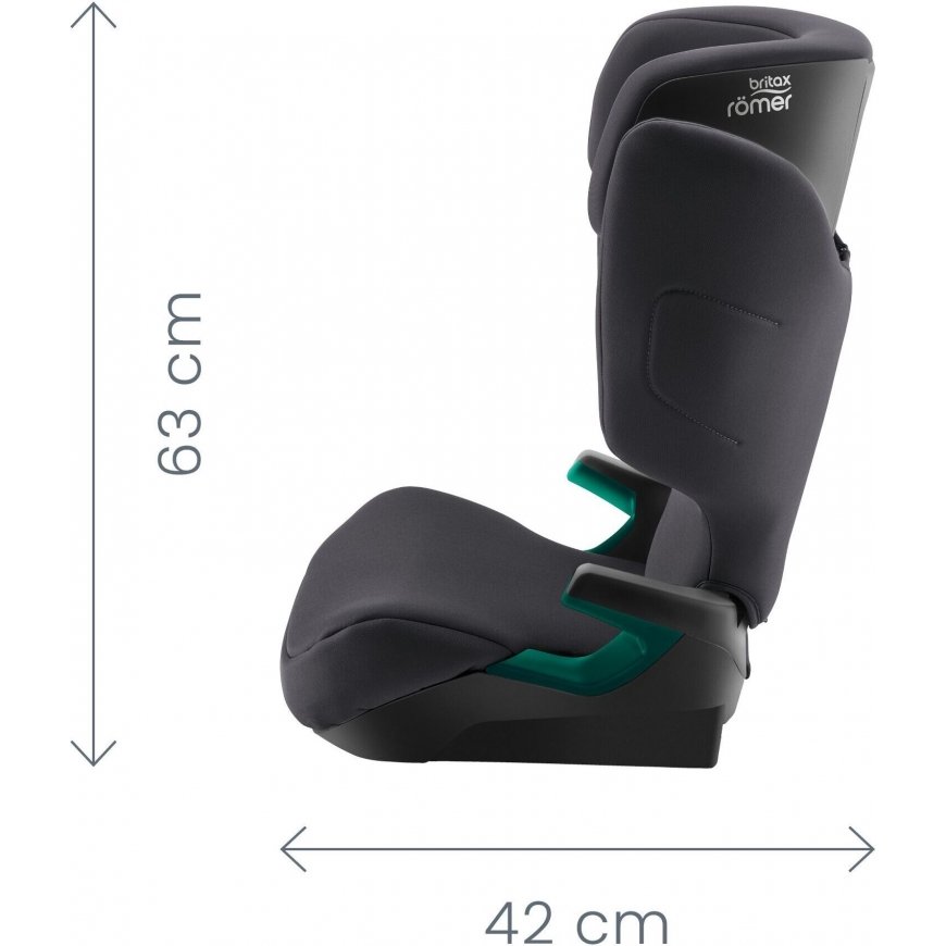 Britax Römer Adventure PLUS - car seat ~ 15-36 kg ¦ Midnight Grey – 7