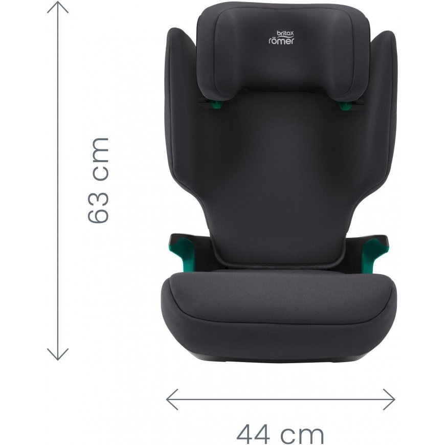 Britax Römer Adventure PLUS - car seat ~ 15-36 kg ¦ Midnight Grey – 8