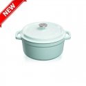 Grandfeu pot with lid, light blue, 3,5 l Grandfeu pot with lid, light blue, 3,5 l