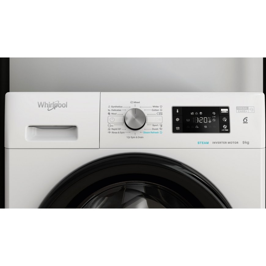 WHIRLPOOL Washing machine FFB 9469 BV EE, 9 kg, 1400 rpm – 4