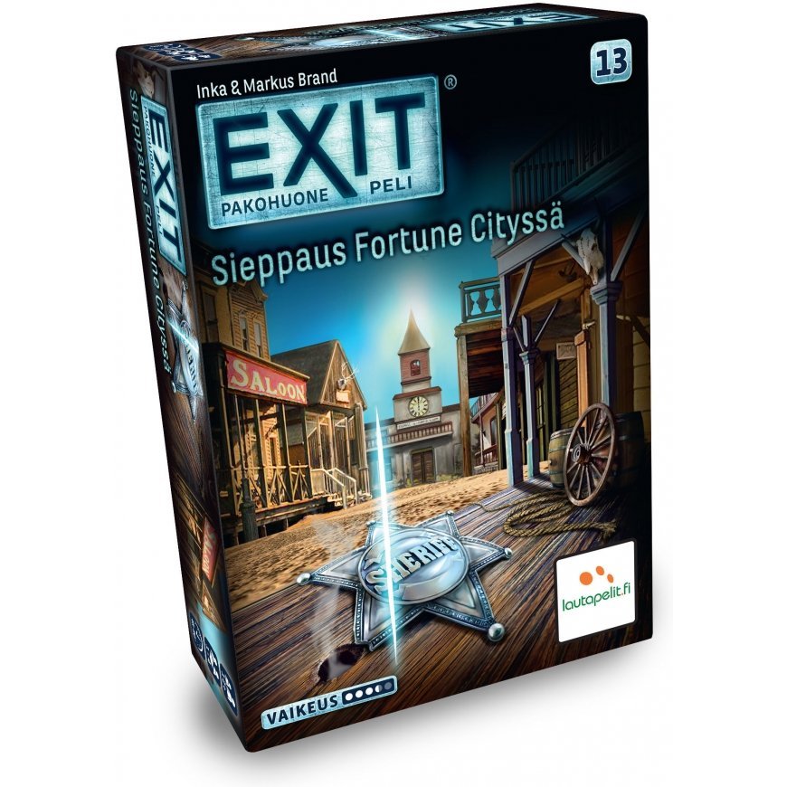 EXIT Sieppaus Fortune Cityssä -pakohuonepeli