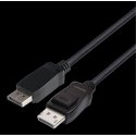 DisplayPort cable DELTACO 1m, 8K, DP 1.4, DSC 1.2, LSZH black / DP8K-1010-LSZH DisplayPort cable DELTACO 1m, 8K, DP 1.4, DSC 1.2, LSZH black / DP8K-1010-LSZH