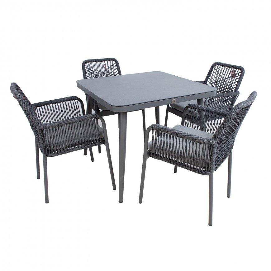 Garden furniture set HELA table and 4 chairs – 2