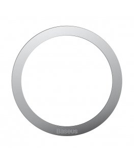 Baseus Halo Magnetic Ring for phones,, MagSafe (Silver)