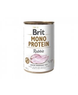 BRIT Mono Protein Rabbit - mitrā suņu barība - 400 g