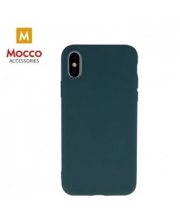 Mocco Ultra Slim Soft Matte 0.3 mm Matēts Silikona Apvalks Priekš Xiaomi 12 5G / 12X 5G Tumši Zaļš
