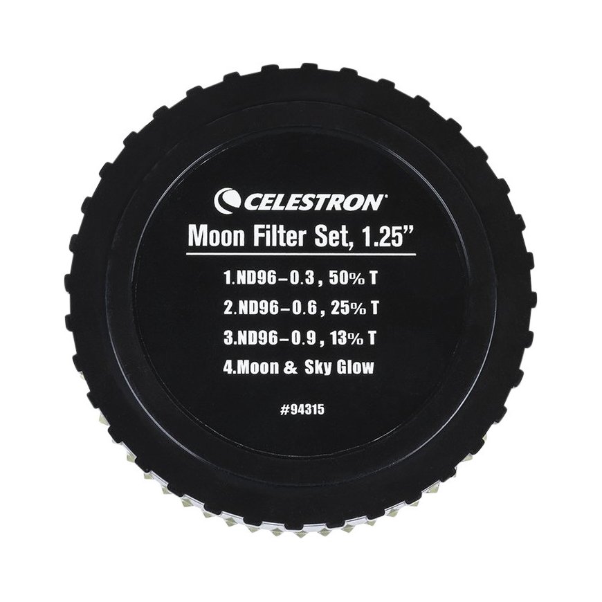 Celestron 1.25" Moon Filter Set – 5