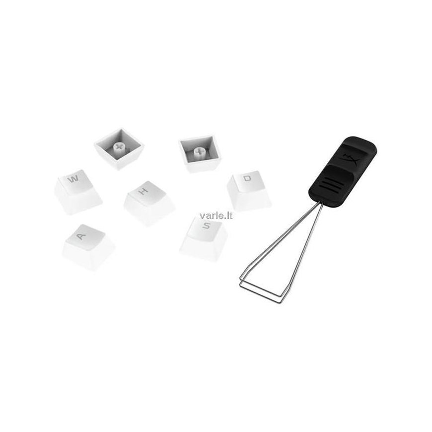 Keyboard keys HyperX Full Set PBT US, white 519T5AAABA – 2
