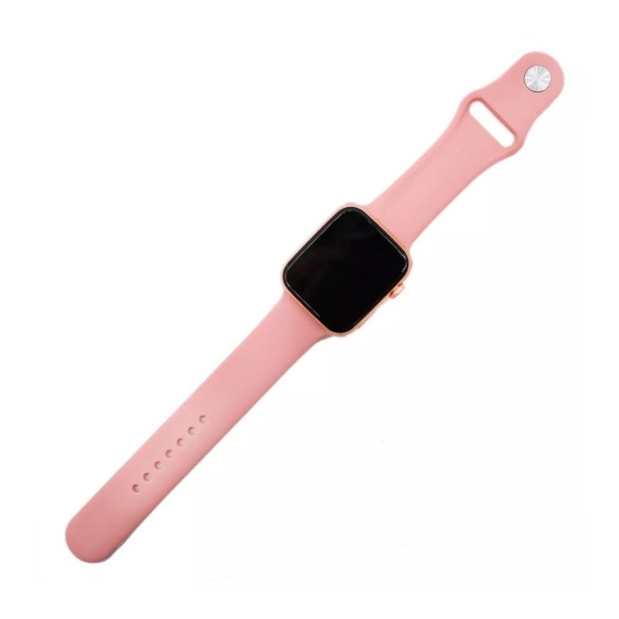 Riff T500 IPS Touch Alumīnija Sporta Smart Pulkstenis ar Pulsometru un Asins spiediena mērītāju Rozā – 5