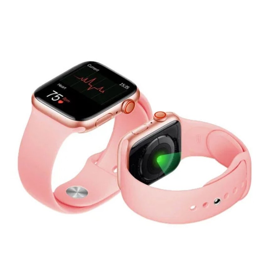 Riff T500 IPS Touch Aluminum Sport Smart Watch with Heartrate & Blood presure monitor Pink – 6