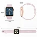 Riff T500 IPS Touch Aluminum Sport Smart Watch with Heartrate & Blood presure monitor Pink Riff T500 IPS Touch Aluminum Sport Smart Watch with Heartrate & Blood presure monitor Pink