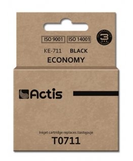 Actis KE-711 струйный картридж 1 шт Совместимый Черный