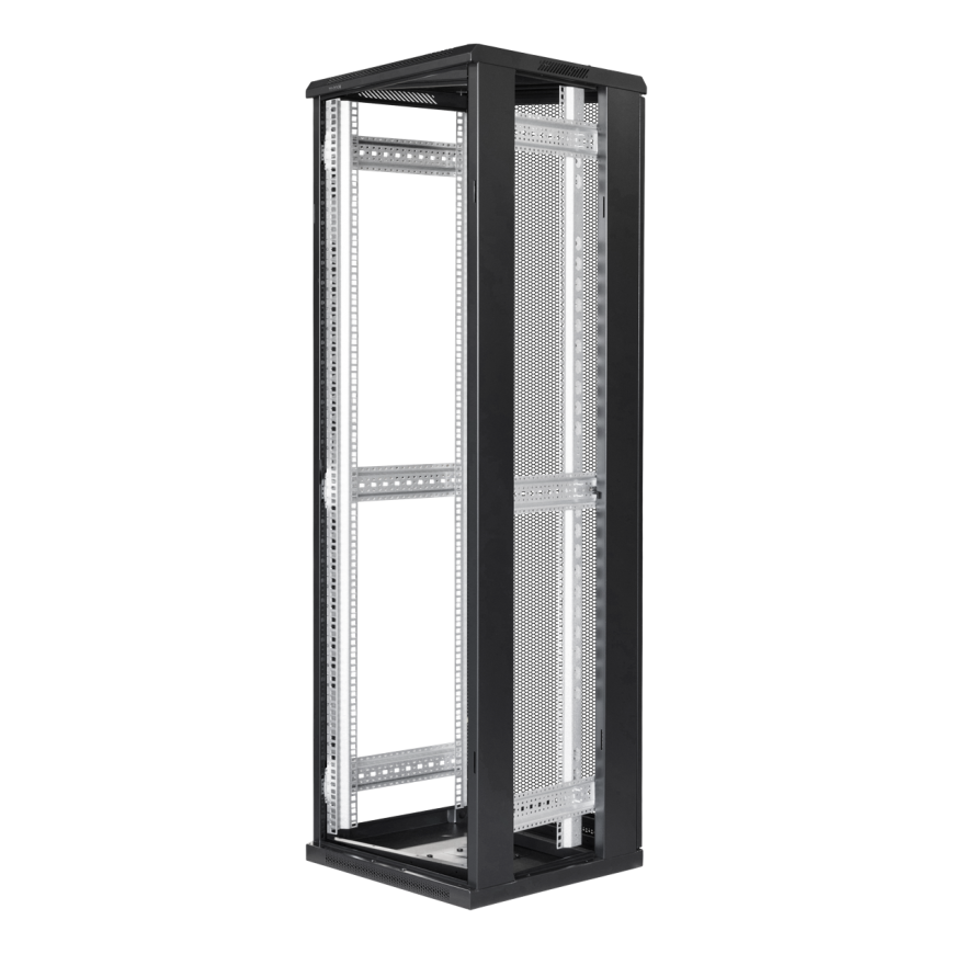 TOTEN System G, 19" cabinet, 42U, 600x800, perforated front door/ 19-G6842PD – 2