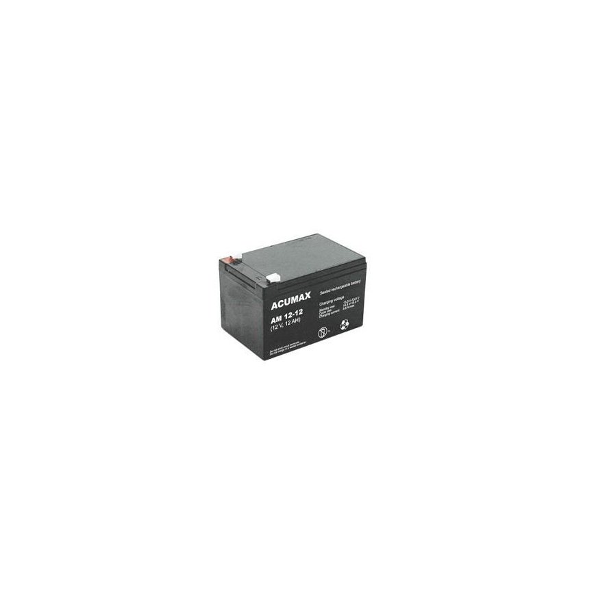 BATTERY 12V 12AH VRLA/AM12-12 ACUMAX EMU