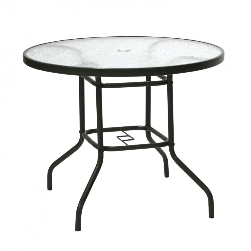 Table DUBLIN D90xH71cm, dark brown – 2