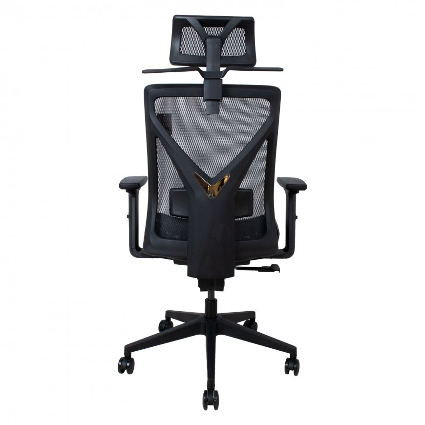 Task chair MIKE black mesh – 4