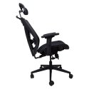 Task chair MIKE black mesh