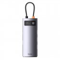 HUB USB Baseus 1 x USB-C + 4 x USB-A 3.0 (WKWG070013) HUB USB Baseus 1 x USB-C + 4 x USB-A 3.0 (WKWG070013)