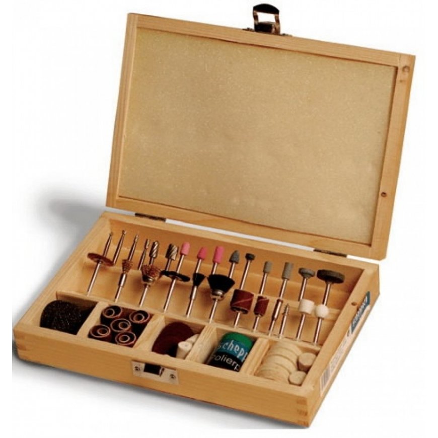Scheppach 103 daļu piederumu komplekts Deco-flex