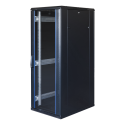 TOTEN System G, 19" cabinet, 32U, 600x1000, glass front door, perforated/ 19-G6032GP TOTEN System G, 19" cabinet, 32U, 600x1000, glass front door, perforated/ 19-G6032GP