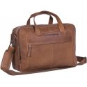 The Chesterfield Brand Ryan Computer Bag for 17" Laptop, Cognac The Chesterfield Brand Ryan Computer Bag for 17" Laptop, Cognac