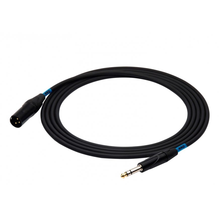 SSQ JSXM5 SS-1464 Cable Jack Stereo - XLR 3-pin Male 5 m Black – 2