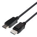 DisplayPort kabelis DELTACO 3m, 8K, DP 1.4, DSC 1.2, LSZH juodas / DP8K-1030-LSZH DisplayPort kabelis DELTACO 3m, 8K, DP 1.4, DSC 1.2, LSZH juodas / DP8K-1030-LSZH