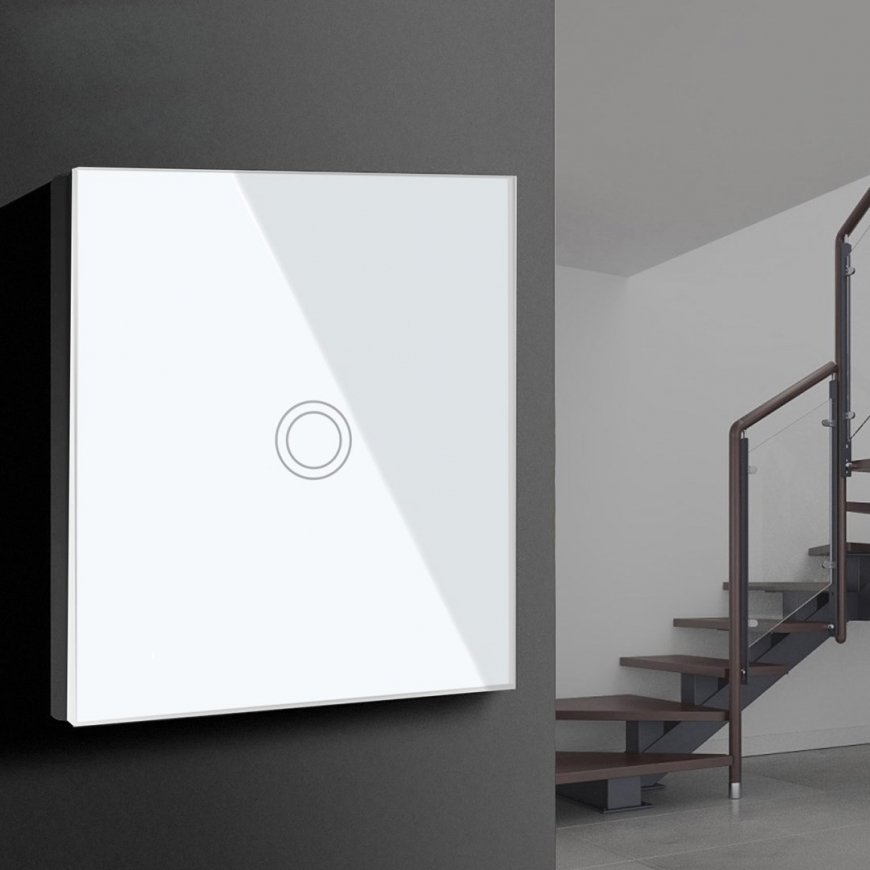 Touch Changeover Switch Light Switch Cross Switch Wall Switch Stair Switch with Color Change LED Bac – 10