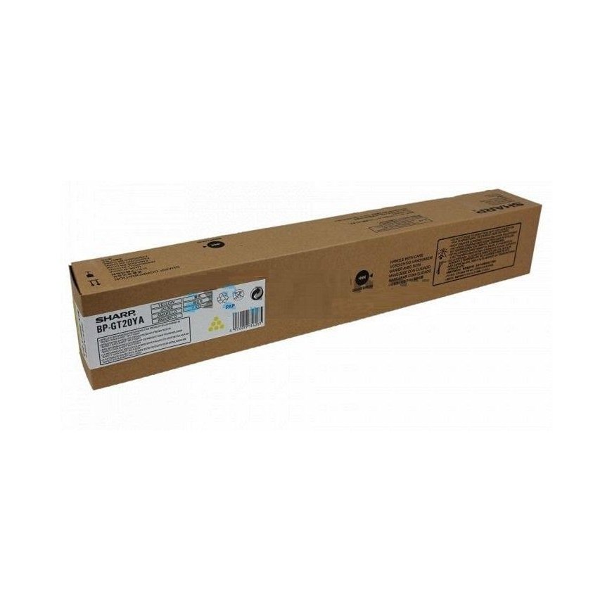 Sharp BPGT20YA, yellow cartridge