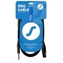 SSQ Cable XZJM1 - Jack mono - XLR female cable, 1 metre