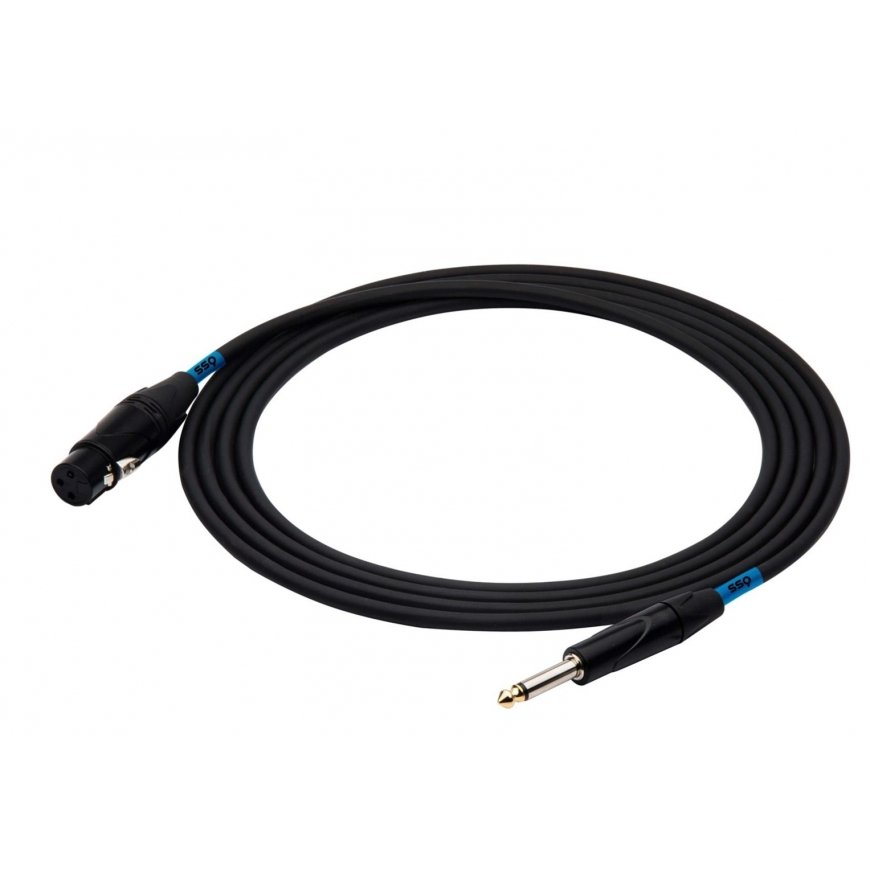 SSQ Cable XZJM1 - Jack mono - XLR female cable, 1 metre – 2