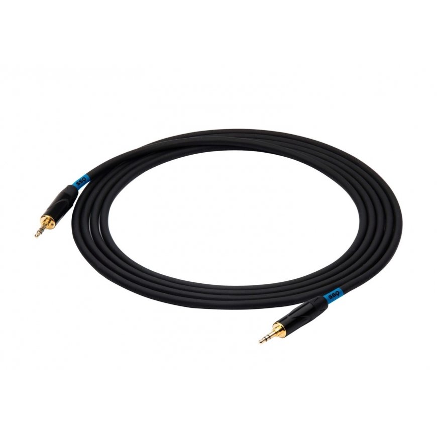 SSQ MIMI2 SS-1425 Cable Mini Jack Stereo 3,5 mm - Mini Jack Stereo 3,5 mm 2 m Melns – 2
