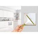 Maclean Energy MCE702W Touch gaismas slēdzis, viens, stikls, balts ar apaļu pogu,
