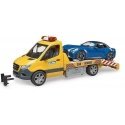 BRUDER MB Sprinter car transporter with roadster, 02675