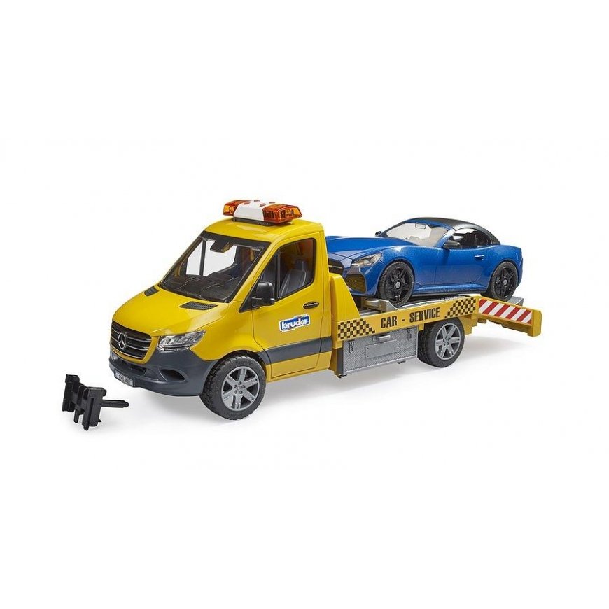 BRUDER MB Sprinter autovežis su rodsteriu, 02675 – 8