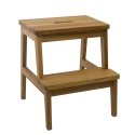 Stool MONDEO with step, oak Stool MONDEO with step, oak