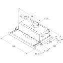 Cooker hood telescopic Whirlpool AKR 6390/1 IX (371 m3/h, 599mm, silver color) Cooker hood telescopic Whirlpool AKR 6390/1 IX (371 m3/h, 599mm, silver color)