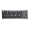Dell Klaviatūra KB740 Wireless, RU, 2.4 GHz, Bluetooth 5.0, Titan Gray Dell Klaviatūra KB740 Wireless, RU, 2.4 GHz, Bluetooth 5.0, Titan Gray