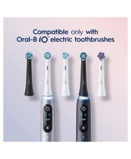 Replacement toothbrush heads BRAUN iO SB4 4pcs Gentle Care Black