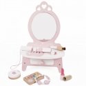 CLASSIC WORLD wooden dressing table for a girl with a mirror + 11 accessories CLASSIC WORLD wooden dressing table for a girl with a mirror + 11 accessories