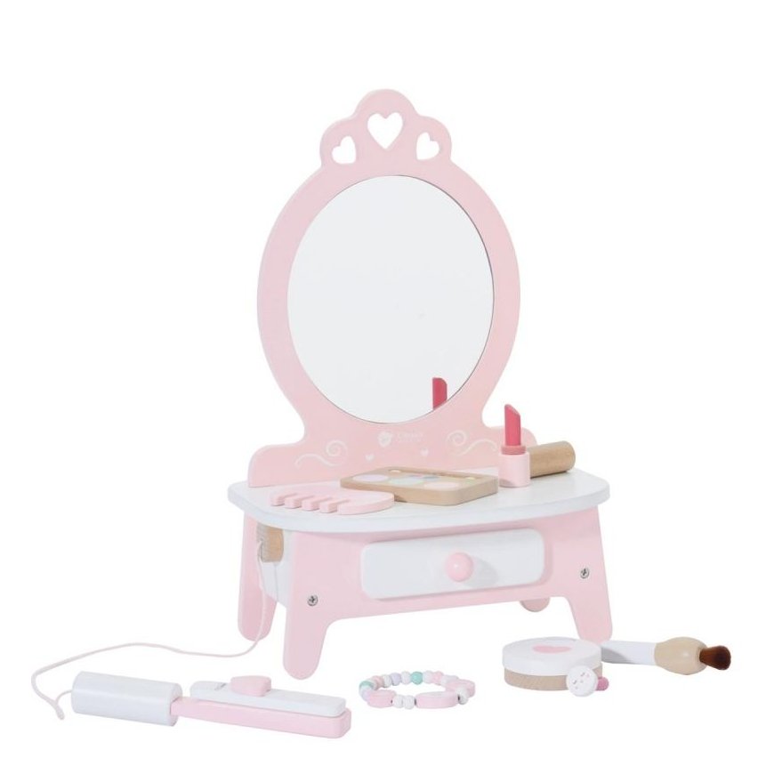 CLASSIC WORLD wooden dressing table for a girl with a mirror + 11 accessories – 3