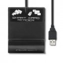 QOLTEC 50636 Intelligent Smart ID chip card reader SCR0636 USB type C